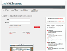 Tablet Screenshot of digital.benewsjournal.com